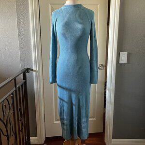 PAOLA BERNARDI open-back sweater dress